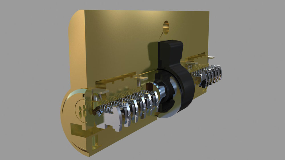 金点原子叶片锁结构3D图解(图文教程),金点原子叶片锁结构3D图解,结构,第7张