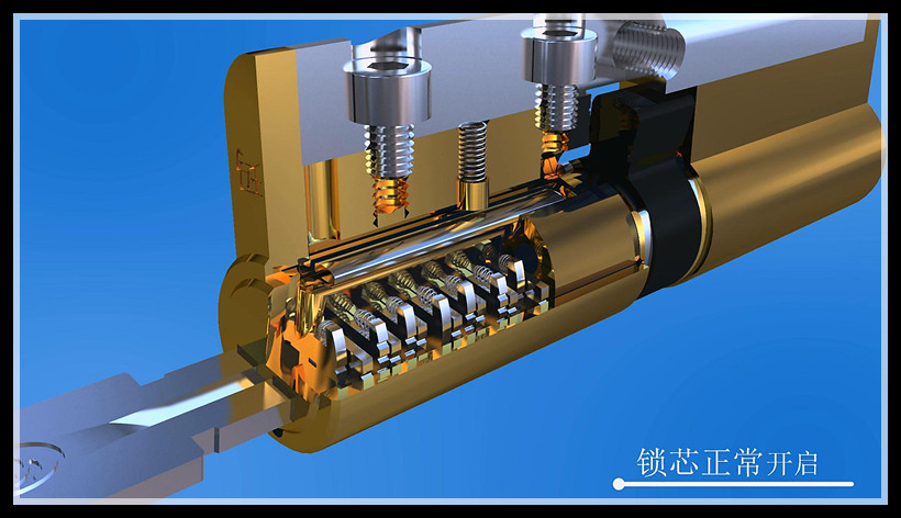 玥玛空转锁结构3D图解(图文教程),结构,避免,角度,第46张 玥玛空转锁结构3D图解(图文教程),玥玛空转锁结构3D图解,结构,避免,角度,第46张