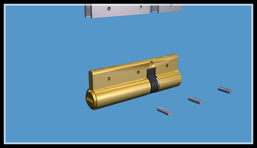 钱进锁结构3D图解(图文教程),钱进锁结构3D图解,结构,第5张