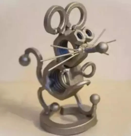 废旧机械零部件，玩好了就是工艺品，有些还很恐怖！(图文教程) ...,废旧机械零部件，玩好了就是工艺品，有些还很恐怖！,工艺,第11张