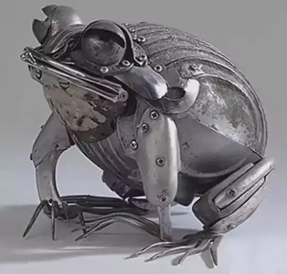 废旧机械零部件，玩好了就是工艺品，有些还很恐怖！(图文教程) ...,废旧机械零部件，玩好了就是工艺品，有些还很恐怖！,工艺,第7张