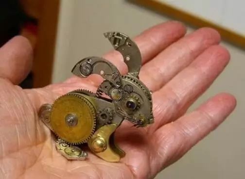 废旧机械零部件，玩好了就是工艺品，有些还很恐怖！(图文教程) ...,废旧机械零部件，玩好了就是工艺品，有些还很恐怖！,工艺,第18张