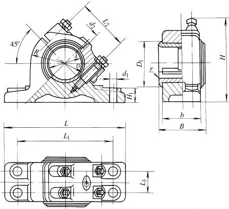 对开式四螺柱斜滑动轴承座尺寸(图文教程),对开式四螺柱斜滑动轴承座尺寸,尺寸,0.5,质量,第1张