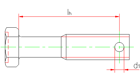 六角头螺杆带孔螺栓 细杆 B级(GB 31.2-88)(图文教程),采用,螺纹,性能,第1张 六角头螺杆带孔螺栓 细杆 B级(GB 31.2-88)(图文教程),六角头螺杆带孔螺栓_细杆_B级(GB_31.2-88),采用,螺纹,性能,第1张