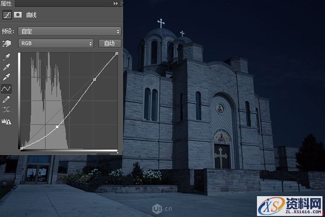 Photoshop简单步骤将白天图片转换成夜景图教程(图文教程),一般,用于,文件,第6张 Photoshop简单步骤将白天图片转换成夜景图教程(图文教程),2017071021262401.jpg,一般,用于,文件,第6张