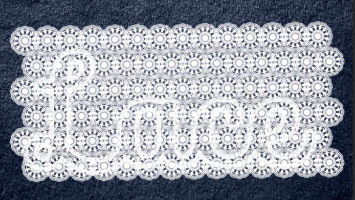 Photoshop如何制作漂亮的蕾丝花纹字教程(图文教程),文件,选择,这个,第38张 Photoshop如何制作漂亮的蕾丝花纹字教程(图文教程),Photoshop如何制作漂亮的蕾丝花纹字教程,文件,选择,这个,第38张