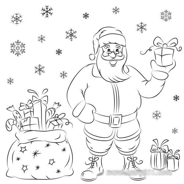 圣诞雪花简笔画图片(图文教程),画图,第10张 圣诞雪花简笔画图片(图文教程),圣诞雪花简笔画图片,画图,第10张