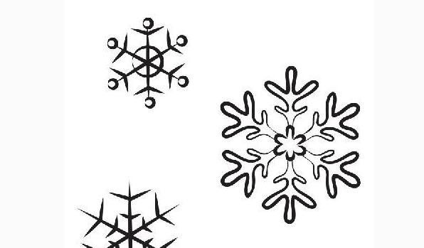 圣诞雪花简笔画图片(图文教程),画图,第7张 圣诞雪花简笔画图片(图文教程),圣诞雪花简笔画图片,画图,第7张