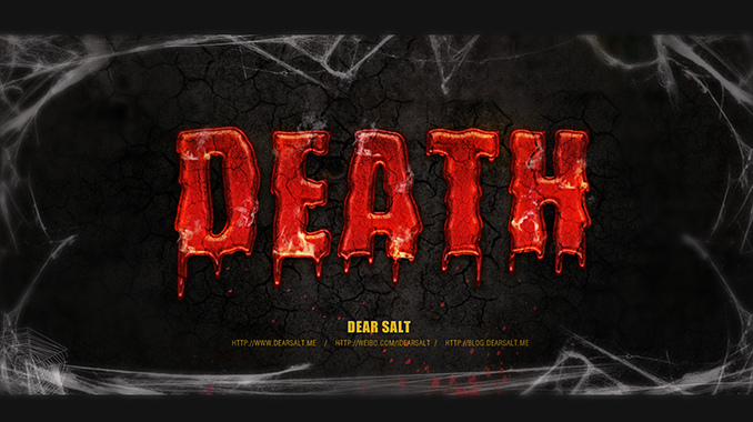 在Photoshop中制作血腥恐怖字体效果(图文教程),20150309_1942,设计,文件,选择,第21张