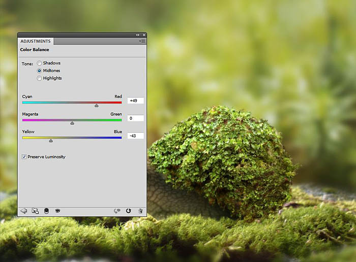 PS合成蜗牛背上的梦幻房子教程(图文教程),选择,直径,形状,第28张 PS合成蜗牛背上的梦幻房子教程(图文教程),PS合成蜗牛背上的梦幻房子教程,选择,直径,形状,第28张