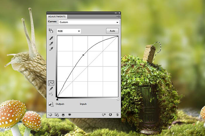 PS合成蜗牛背上的梦幻房子教程(图文教程),选择,直径,形状,第58张 PS合成蜗牛背上的梦幻房子教程(图文教程),PS合成蜗牛背上的梦幻房子教程,选择,直径,形状,第58张