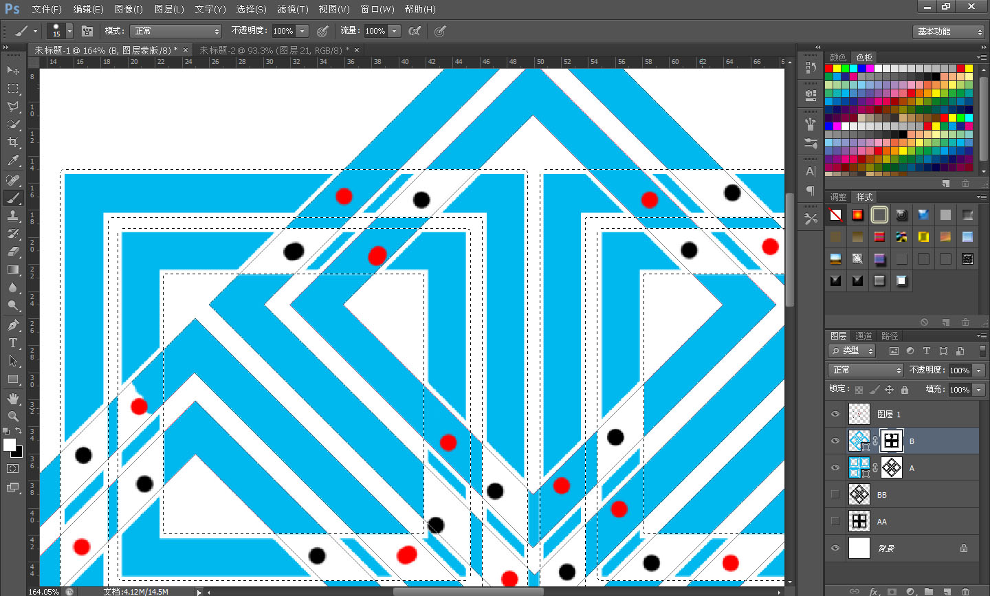 PS新手教程！手把手教你绘制传统的精美编织图案(图文教程),tb20150131,要求,选择,这个,第19张
