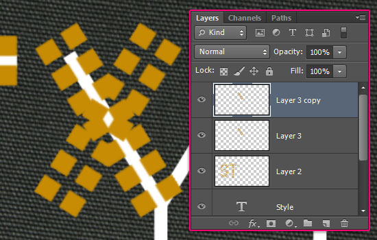 创建时尚的金属镶钉文字效果(图文教程),Simple Studded Text Effect step 4,采用,选择,这个,第15张