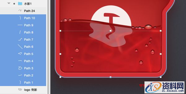 教你用Sketch绘制一枚精美的锤子论坛图标(图文教程),教你用Sketch绘制一枚精美的锤子论坛图标,设计,这个,变形,第23张