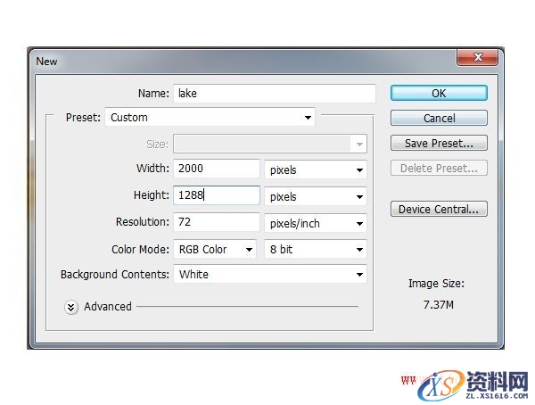 手把手教你营造出一个梦幻湖泊场景(图文教程),手把手教你营造出一个梦幻湖泊场景,文件,选择,这个,第6张