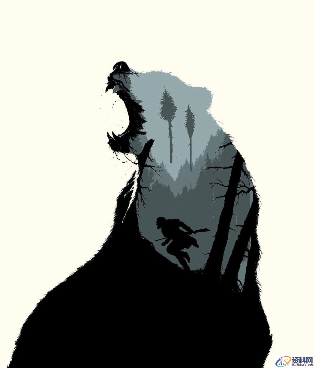 利用Photoshop创建荒野猎人海报(图文教程),利用Photoshop创建荒野猎人海报,要求,设计,一般,第10张