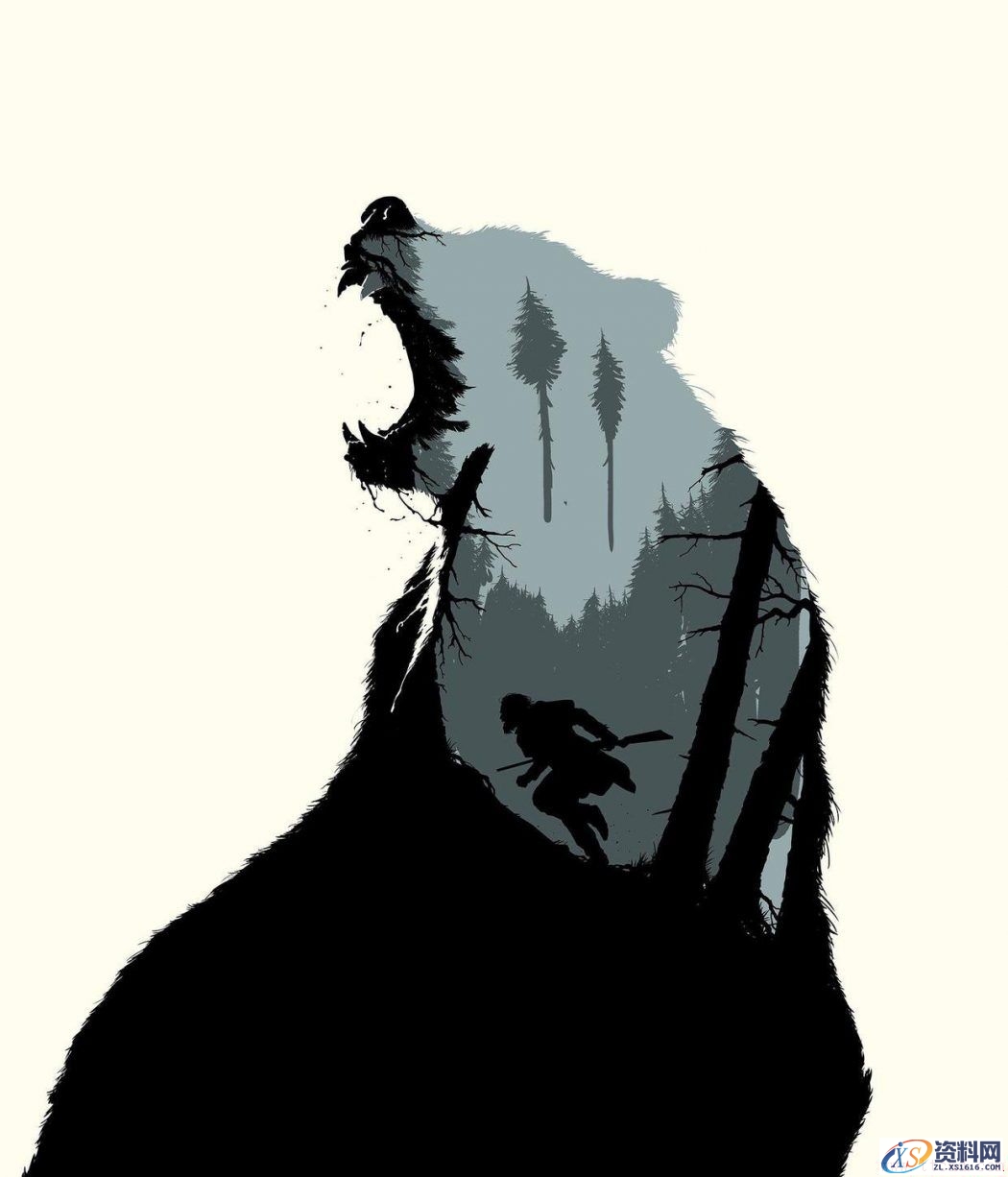 利用Photoshop创建荒野猎人海报(图文教程),利用Photoshop创建荒野猎人海报,要求,设计,一般,第9张