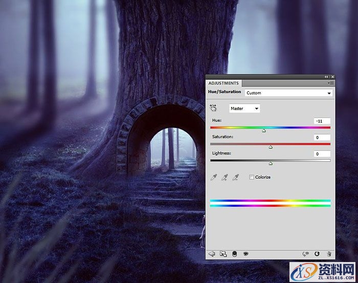 PS合成小孩走入奇幻森林场景教程(图文教程),PS合成小孩走入奇幻森林场景教程,设计,一般,选择,第67张