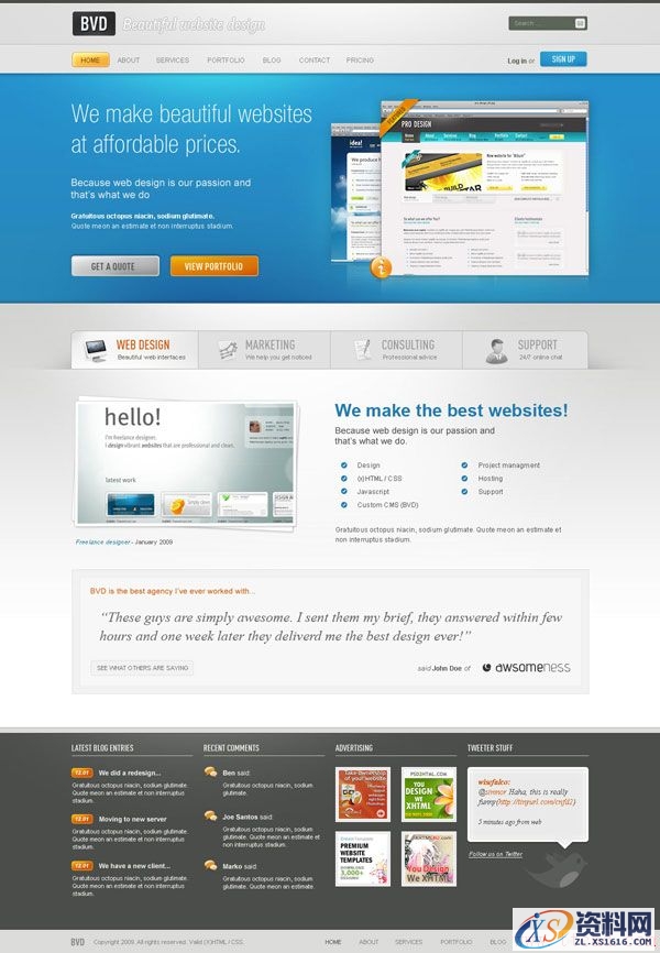 从零开始设计一个漂亮的网页(图文教程),设计,结构,用于,第1张 从零开始设计一个漂亮的网页(图文教程),从零开始设计一个漂亮的网页,设计,结构,用于,第1张