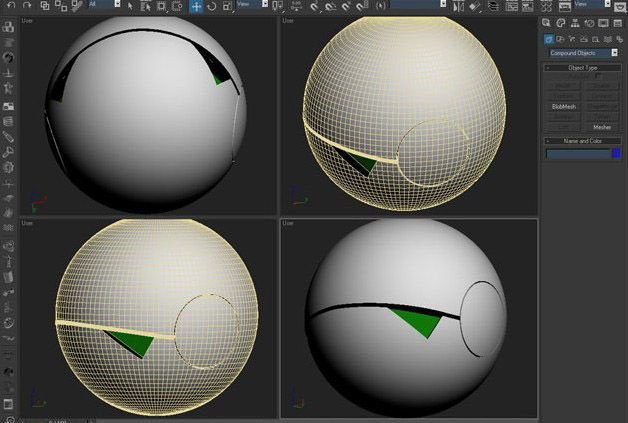 3ds Max制作情绪低落的机器人(图文教程),结构,选择,这个,第2张 3ds Max制作情绪低落的机器人(图文教程),3ds_Max制作情绪低落的机器人,结构,选择,这个,第2张