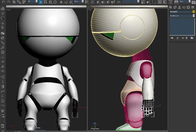 3ds Max制作情绪低落的机器人(图文教程),结构,选择,这个,第7张 3ds Max制作情绪低落的机器人(图文教程),3ds_Max制作情绪低落的机器人,结构,选择,这个,第7张