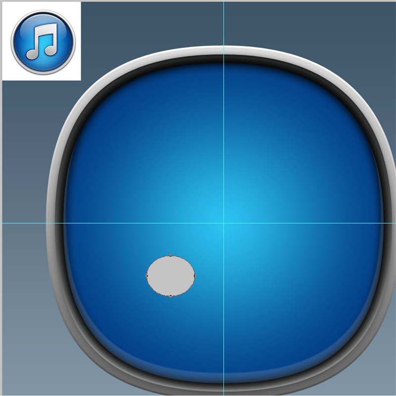 PS教程!手把手教你绘制一枚经典的ITUNES图标(图文教程),选择,这个,形状,第34张 PS教程!手把手教你绘制一枚经典的ITUNES图标(图文教程),2wxl20160303,选择,这个,形状,第34张