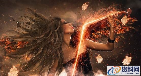 PS教程:创建激烈昂扬的小提琴浴火天使(图文教程),选择,文件,这个,第24张 PS教程:创建激烈昂扬的小提琴浴火天使(图文教程),PS教程:创建激烈昂扬的小提琴浴火天使,选择,文件,这个,第24张