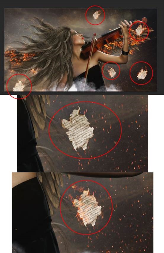 PS教程:创建激烈昂扬的小提琴浴火天使(图文教程),选择,文件,这个,第16张 PS教程:创建激烈昂扬的小提琴浴火天使(图文教程),PS教程:创建激烈昂扬的小提琴浴火天使,选择,文件,这个,第16张