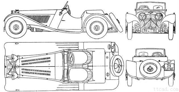 3dMax打造捷豹SS100(图文教程),采用,设计,结构,第2张 3dMax打造捷豹SS100(图文教程),3dMax打造捷豹SS100,采用,设计,结构,第2张