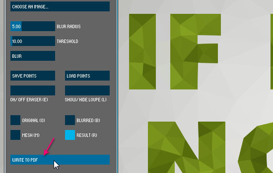 教你创建高大上的多边形字体(图文教程),LowPoly 05 1 高大上的多边形字体效果教程,设计,尺寸,选择,第27张