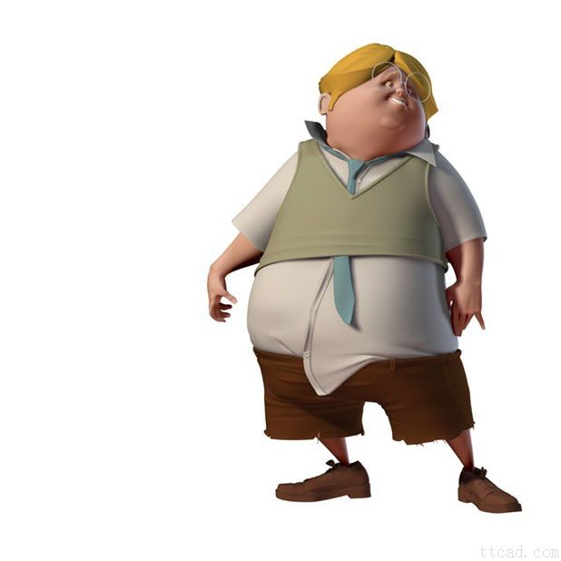 3DMAX打造个性鲜明卡通角色(图文教程),要求,设计,这个,第8张 3DMAX打造个性鲜明卡通角色(图文教程),3DMAX打造个性鲜明卡通角色,要求,设计,这个,第8张