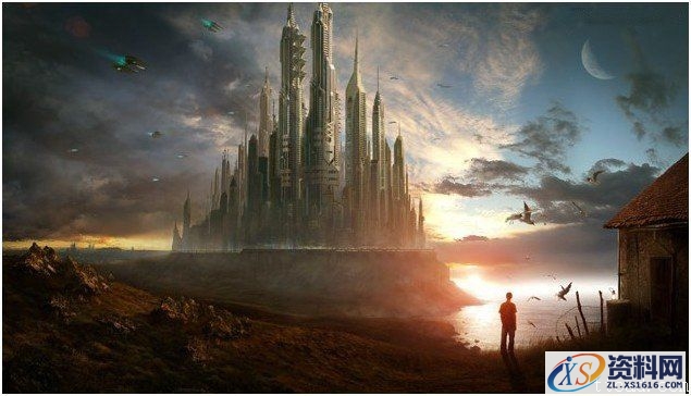 综合使用3dMax和Photoshop制作月光下的城堡(图文教程),综合使用3dMax和Photoshop制作月光下的城堡,设计,结构,尺寸,第1张