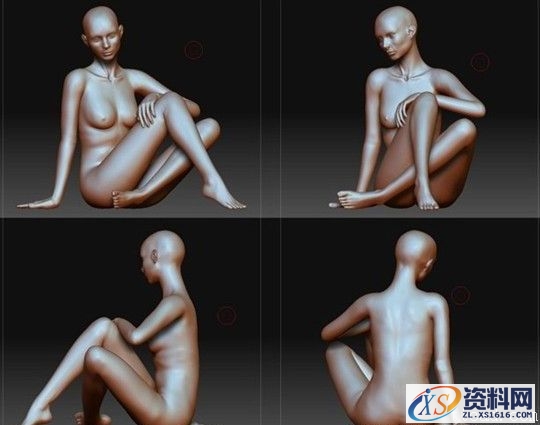 3DMAX制作克劳族少女(图文教程),采用,设计,尺寸,第6张 3DMAX制作克劳族少女(图文教程),3DMAX制作克劳族少女,采用,设计,尺寸,第6张