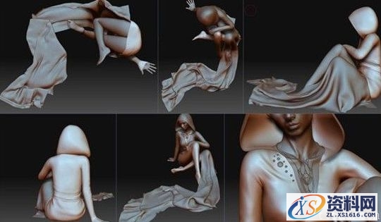 3DMAX制作克劳族少女(图文教程),采用,设计,尺寸,第9张 3DMAX制作克劳族少女(图文教程),3DMAX制作克劳族少女,采用,设计,尺寸,第9张