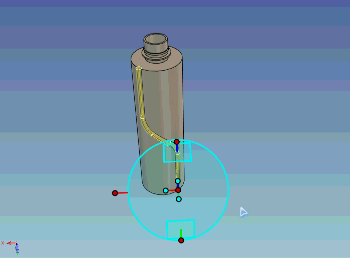 3D建模教程:塑料矿泉水瓶,31.gif,设计,产品,尺寸,第31张