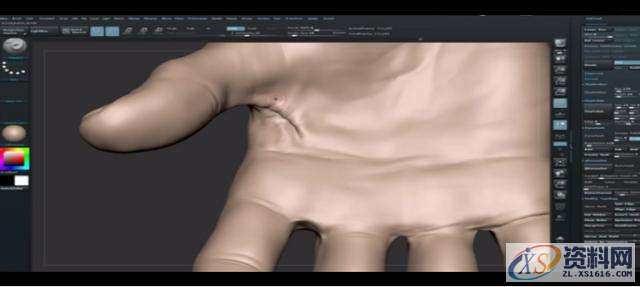 你是细节控吗?关于ZBrush手部雕刻这些细节你都了解吗?,选择,这个,用于,第7张 你是细节控吗?关于ZBrush手部雕刻这些细节你都了解吗?,选择,这个,用于,第7张