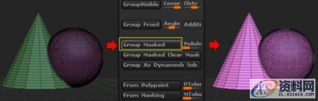 ZBrush中如何合并不同组模型呢？,选择,完成,如图,第3张