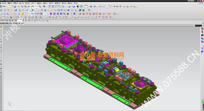 五金汽车模具结构图纸0009,结构,NeadPay,模具,第2张