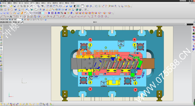 五金汽车模具结构图纸0015,结构,NeadPay,模具,第4张