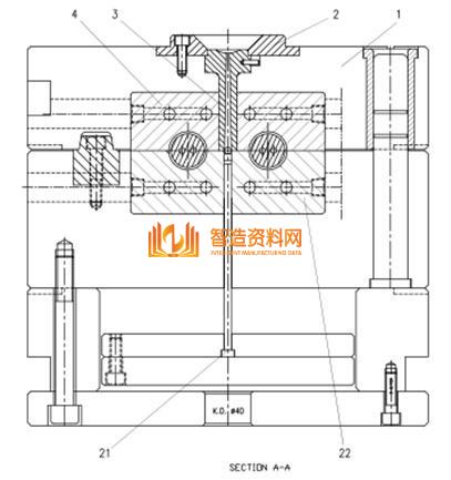液压抽芯注塑模设计:医用吸管注塑要点分析,塑件,模具,模架,油缸,第4张 液压抽芯注塑模设计:医用吸管注塑要点分析,塑件,模具,模架,油缸,第4张