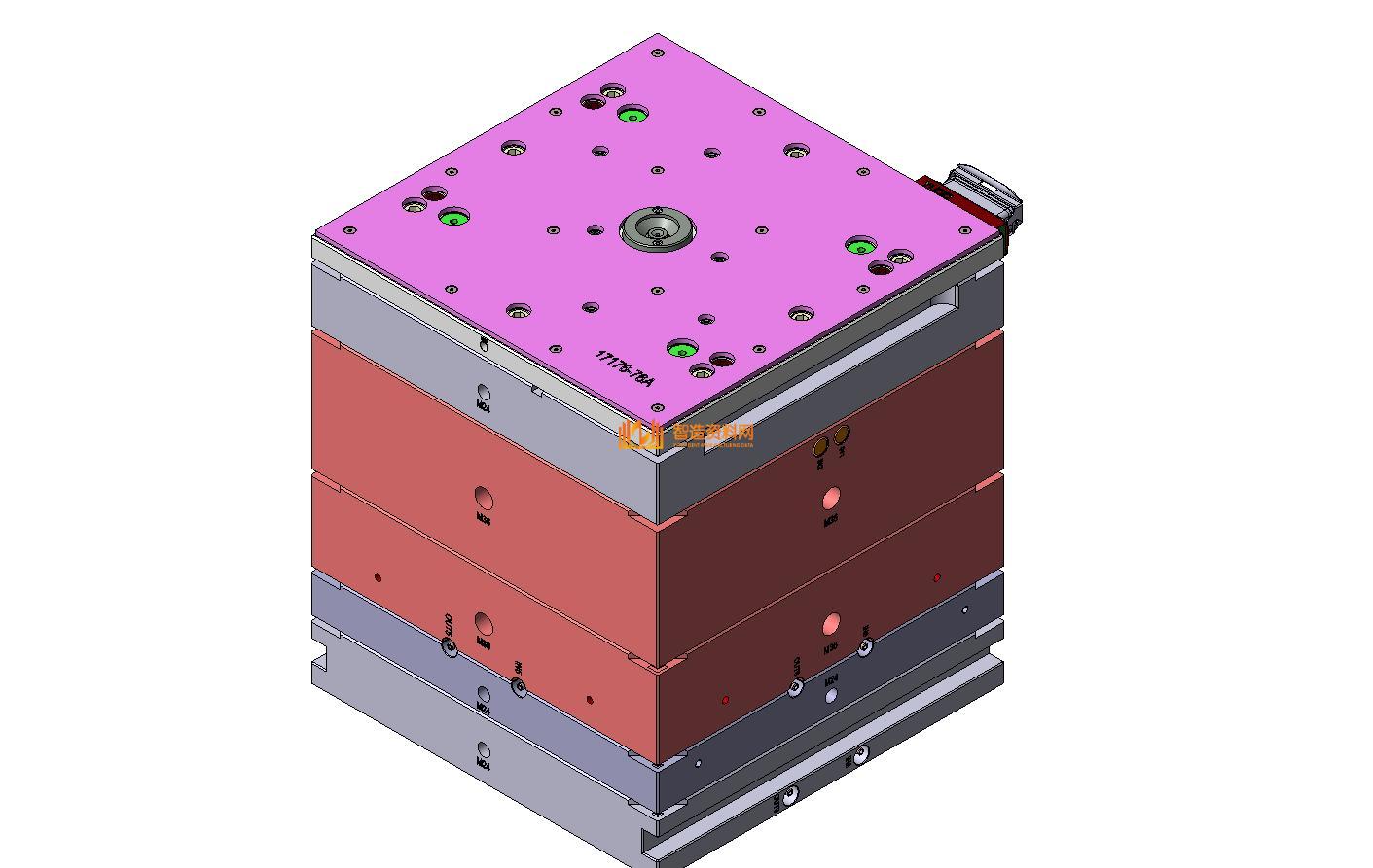 塑胶模具设计结构图纸0101,设计,NeadPay,模具,第1张