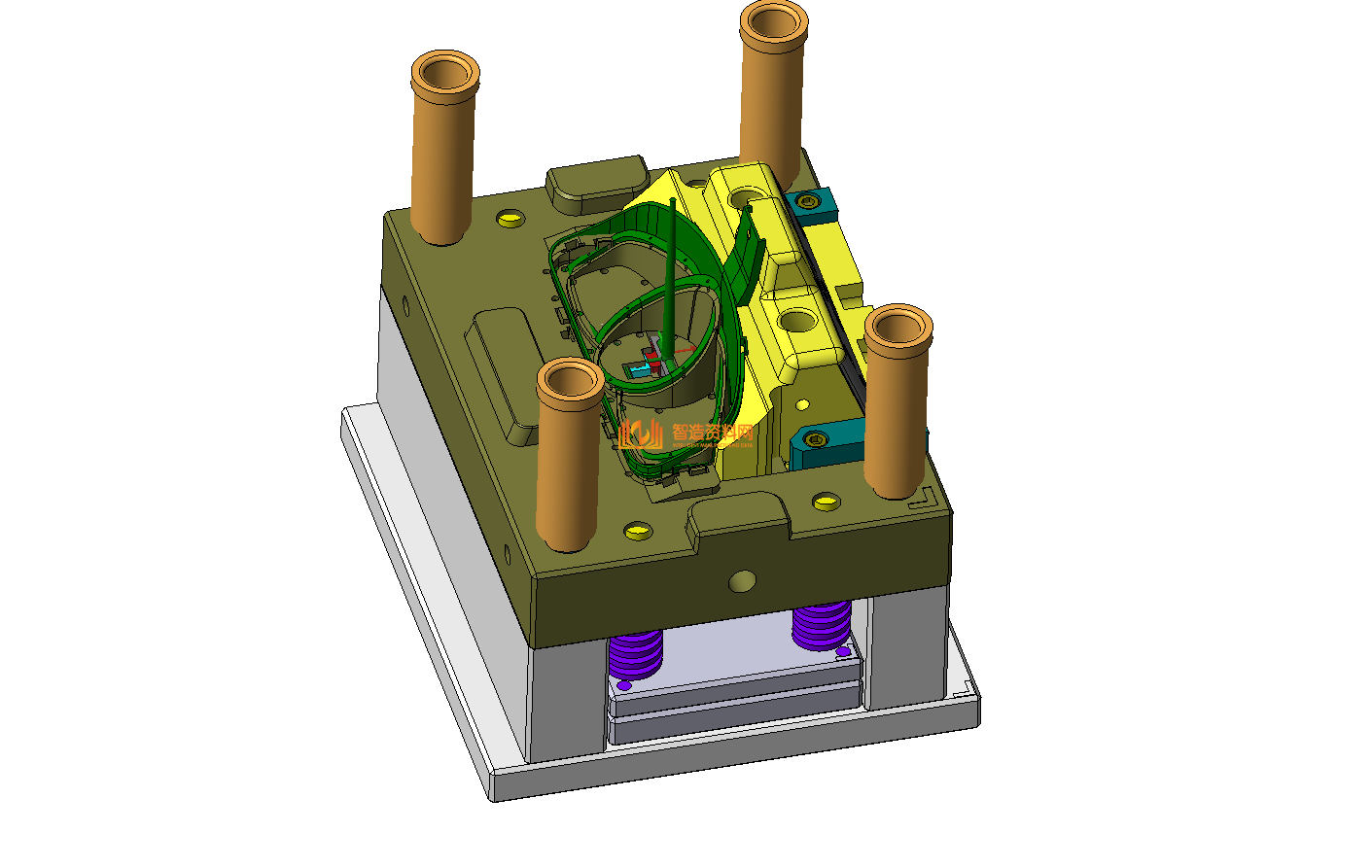 塑胶模具设计结构图纸0127,设计,NeadPay,模具,第2张
