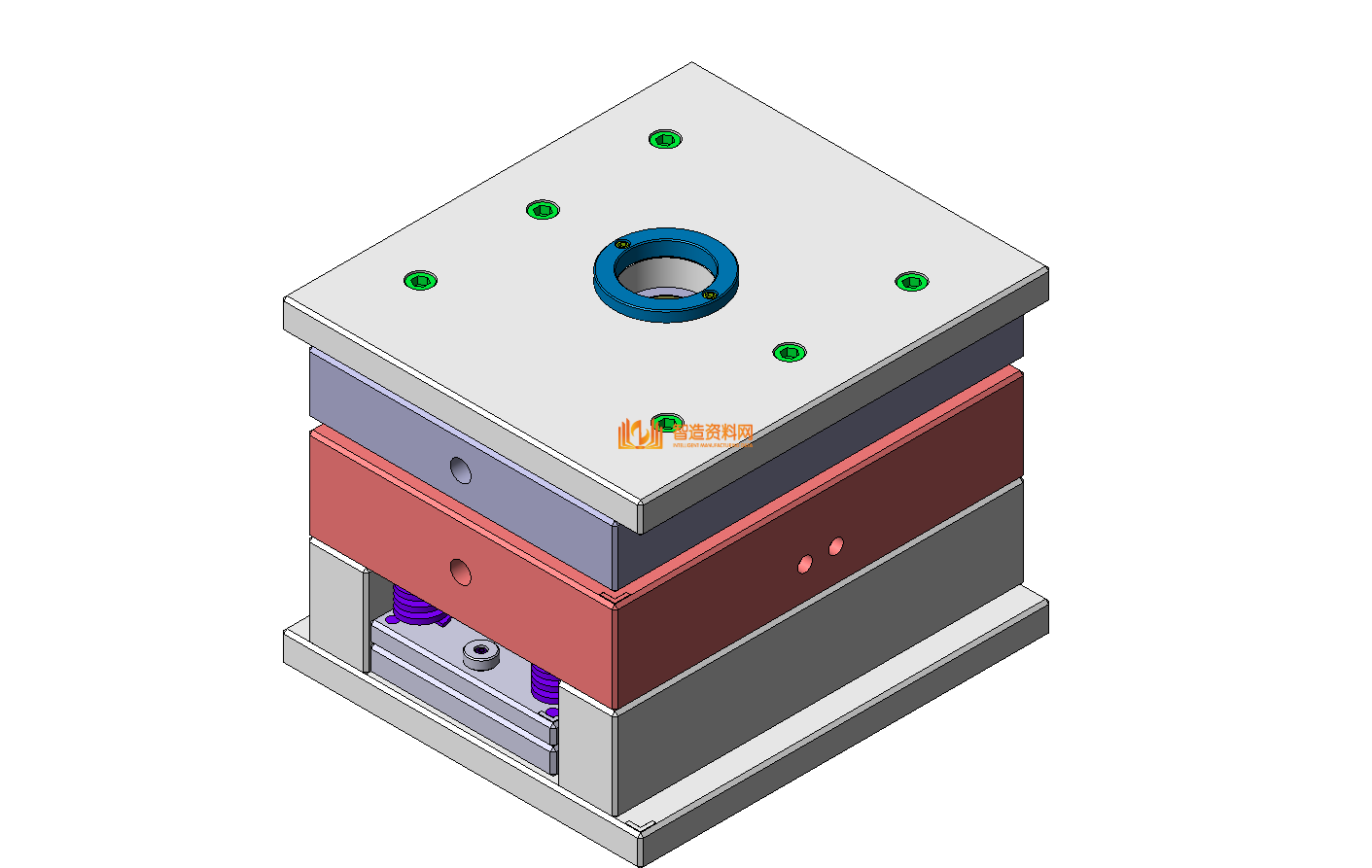 塑胶模具设计结构图纸0137,NeadPay,设计,模具,第1张