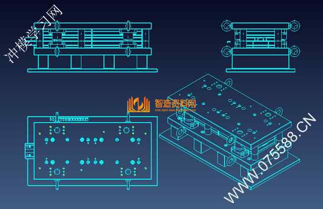 五金冲压模具结构图纸0001,NeadPay,模具,结构,第4张 五金冲压模具结构图纸0001,NeadPay,模具,结构,第4张