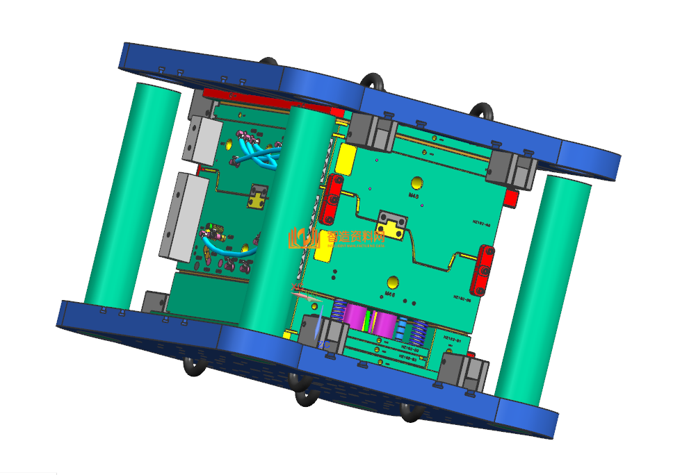 塑胶汽车模具设计结构图纸0013,NeadPay,设计,模具,第2张