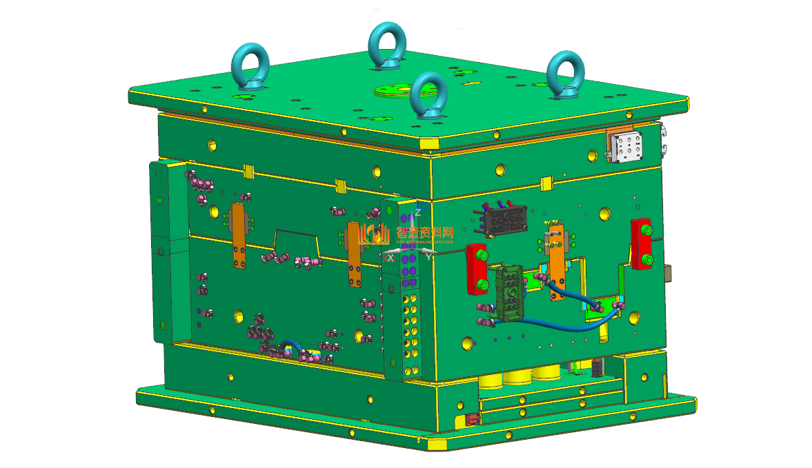 塑胶汽车模具设计结构图纸0019,NeadPay,设计,模具,第2张