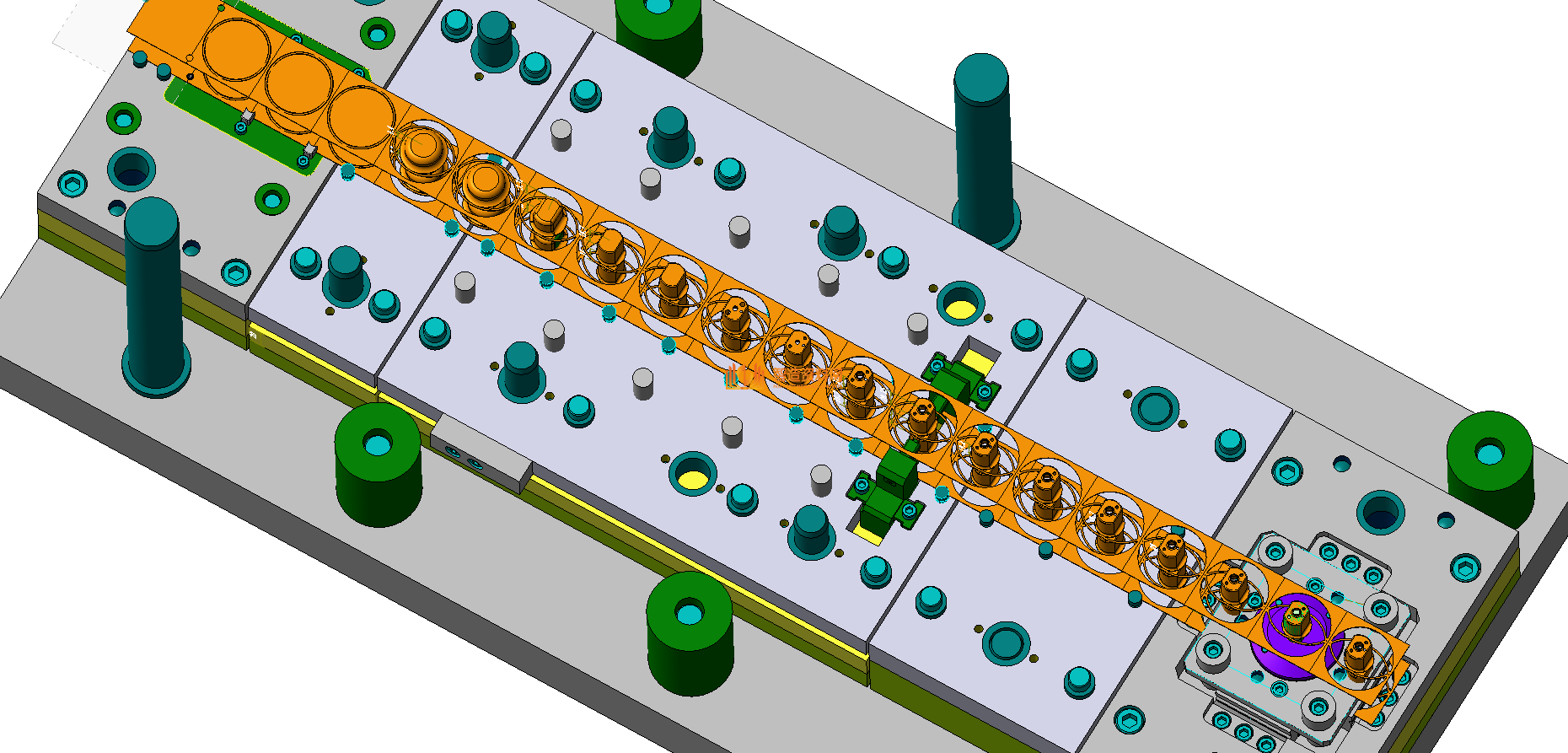 异型马达壳连续拉伸带旋切机构图,NeadPay,模具,结构,机构,拉伸,旋切,第1张 异型马达壳连续拉伸带旋切机构图,NeadPay,模具,结构,机构,拉伸,旋切,第1张