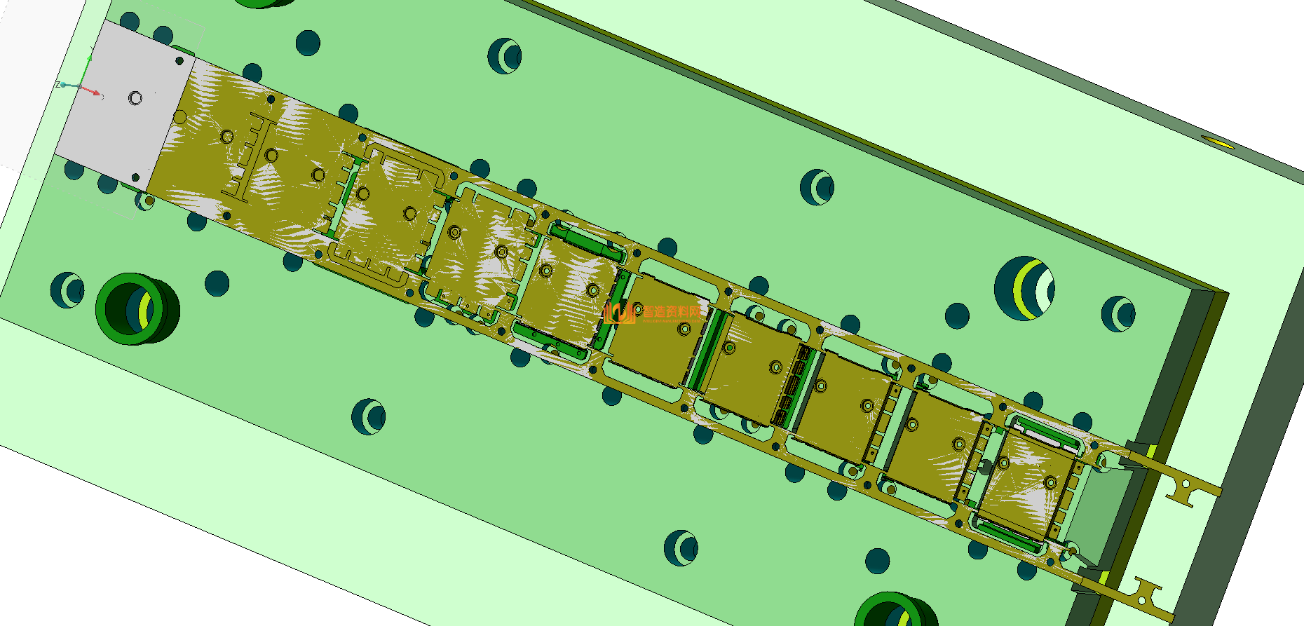 冲压模具结构图纸0009,NeadPay,模具,结构,第1张 冲压模具结构图纸0009,NeadPay,模具,结构,第1张