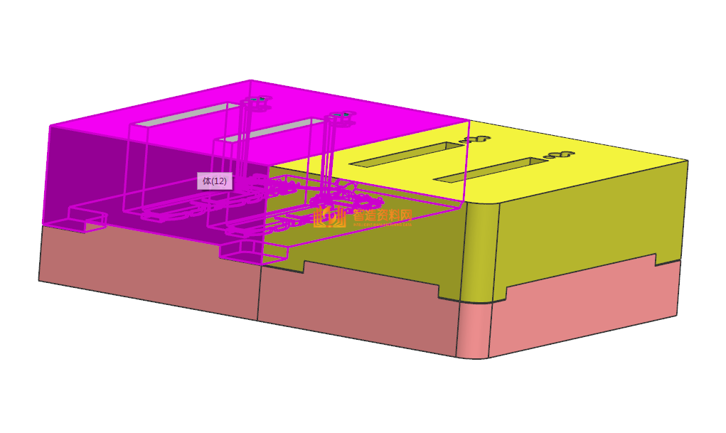 塑胶模具分模图纸0020,NeadPay,模具,图纸,第2张 塑胶模具分模图纸0020,NeadPay,模具,图纸,第2张