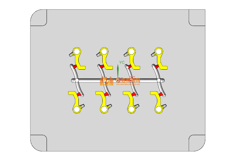 塑胶模具分模图纸0026,NeadPay,模具,图纸,第1张